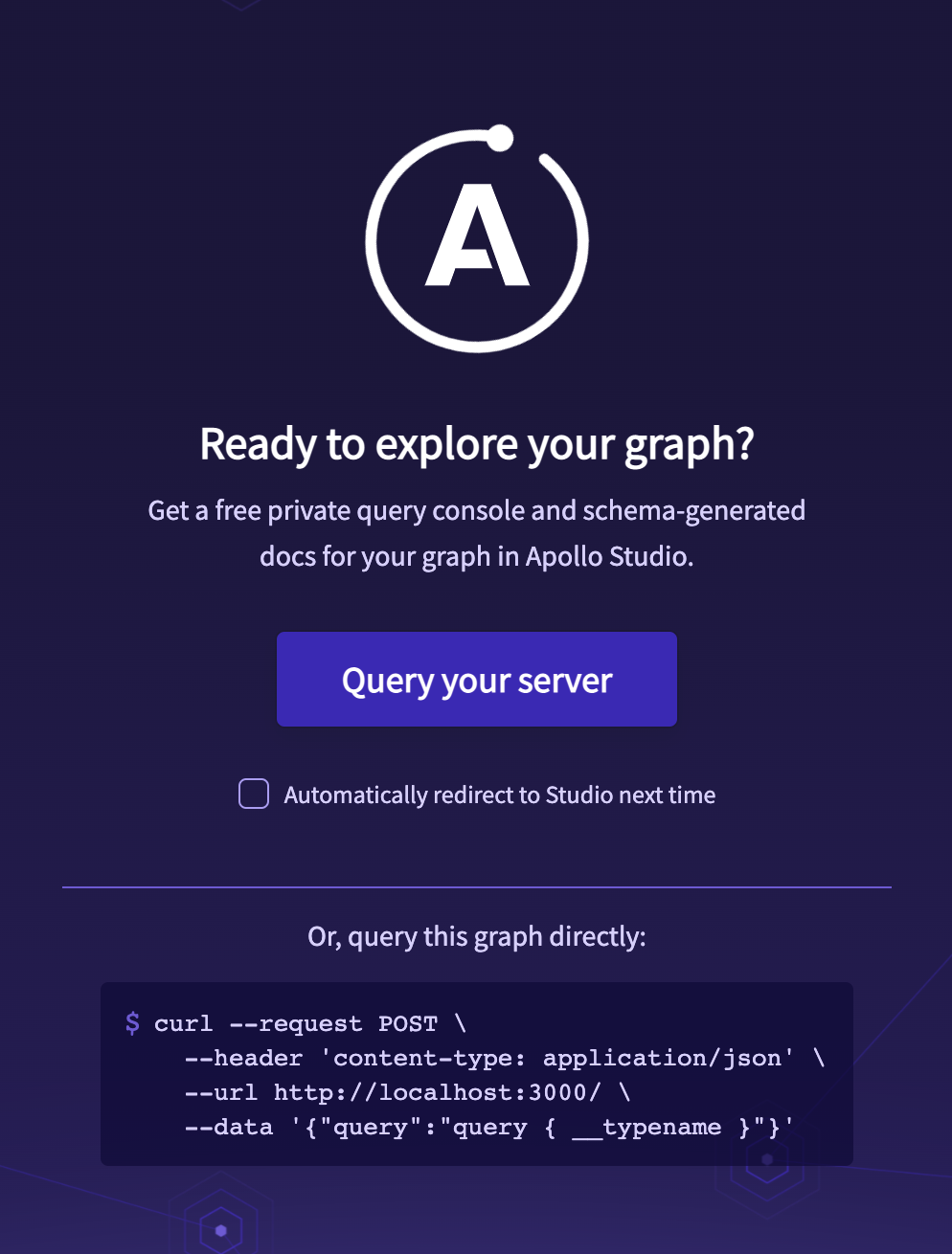 ApolloServer